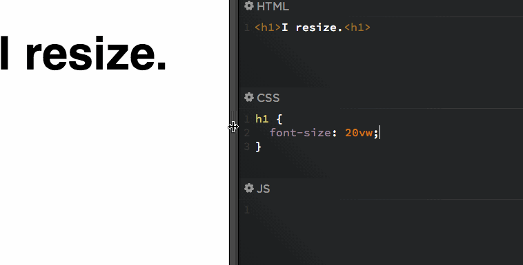 Image Credits: Chris Coyier, CSS Tricks (https://css-tricks.com/viewport-sized-typography/)
